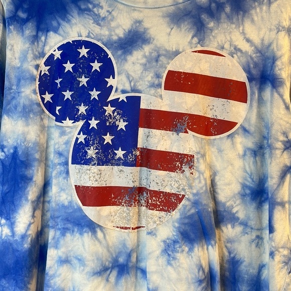 American tye dye Mickey tee shirt - Picture 4 of 11